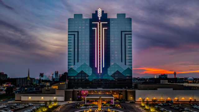Seneca Niagara Resort & Casino at night