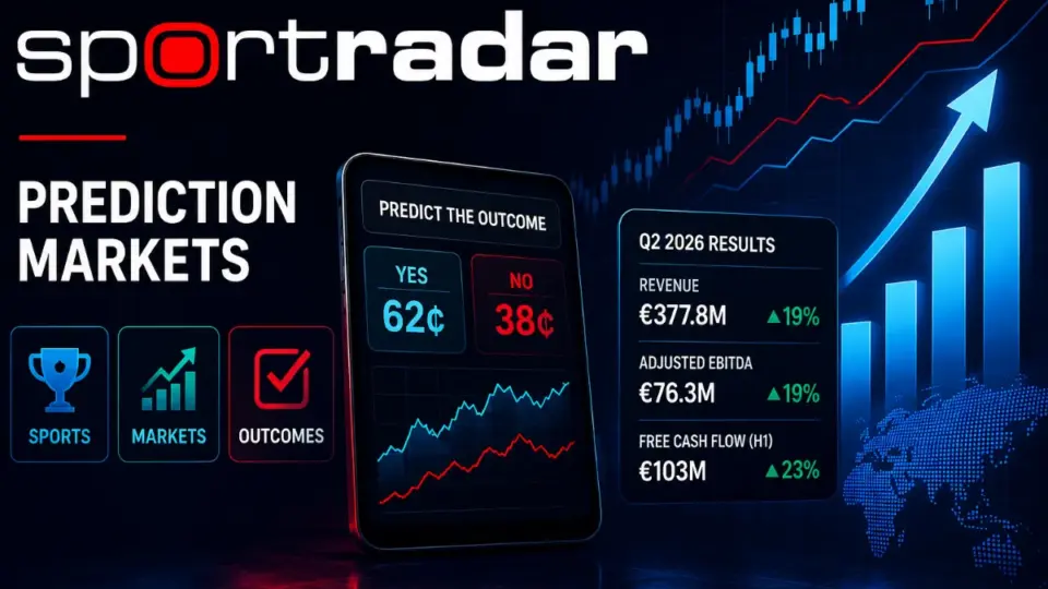 Sportradar Q2: Prognosemärkte sollen 2026 Umsätze in zweistelliger Millionenhöhe bringen