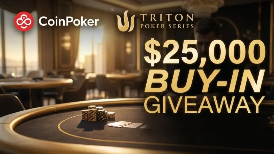 CoinPoker se estrena como patrocinador oficial de las Triton Poker Series en Jeju