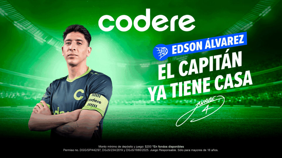 Codere Online ficha a Edson Álvarez y blinda su posición en México
