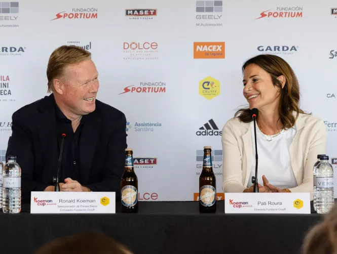 La Fundación Sportium lidera el patrocinio de la ‘Koeman Cup 2026’ en su estrategia de RSC