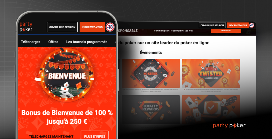 PartyPoker casino en live