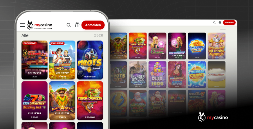 image montre plateforme mycasino en mobile et desktop