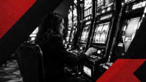 image montrant une femme jouant aux machines à sous de casino