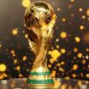 image qui montre trophée de la coupe du monde de foot