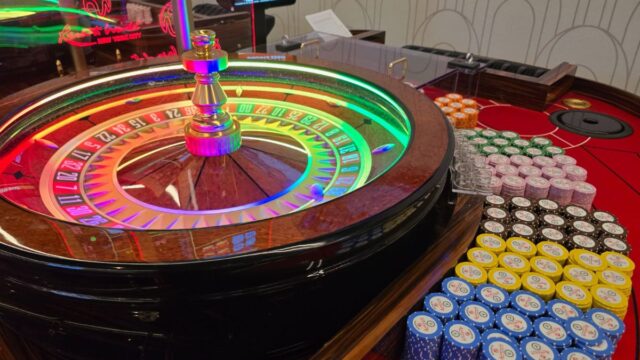 roulette et jetons de roulette