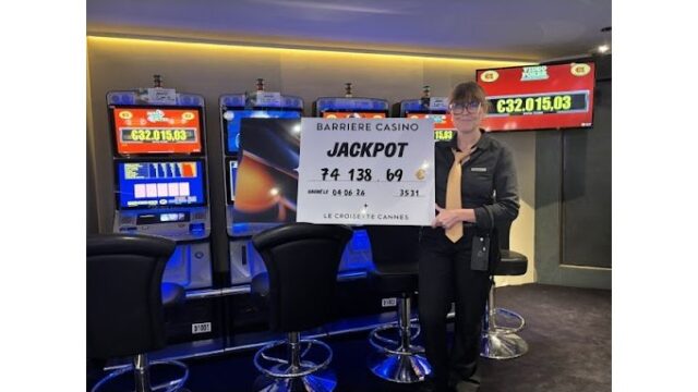 74 000 € de gain au casino de Cannes