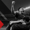 Image montre joueurs de foot célébrant la victoire
