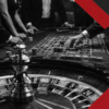 joueurs autour de la roue de la roulette