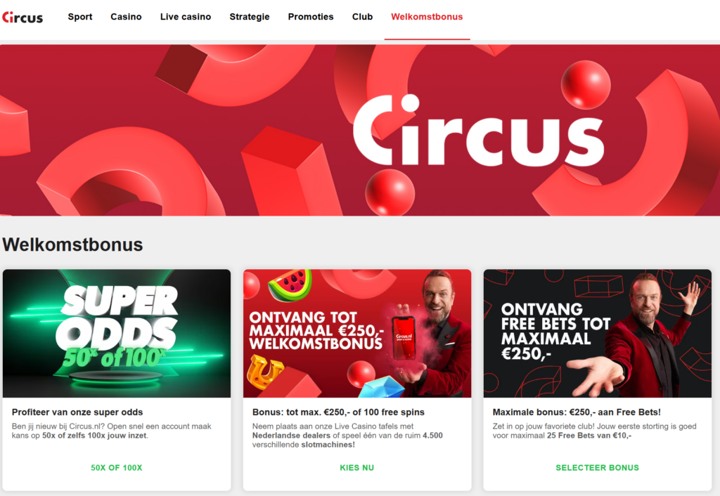 Circus Casino - Nieuwste online casino nederland - startpagina