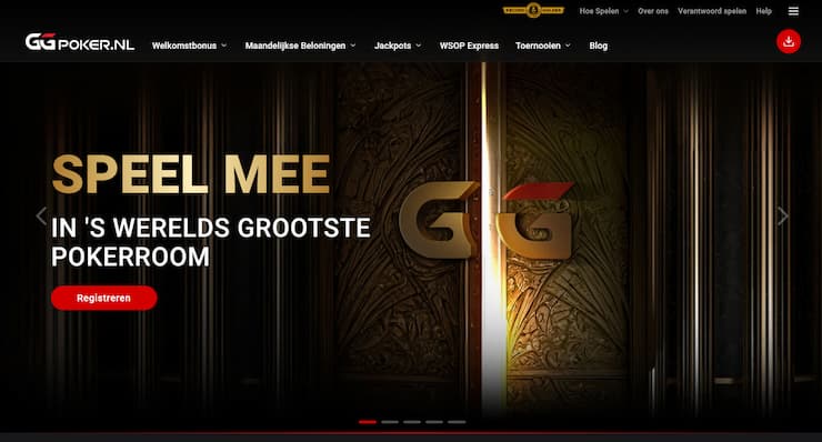 GGPoker homepage