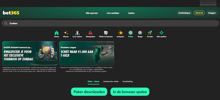 Bet365 poker