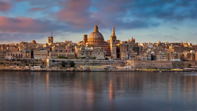 Foto van Valleta op Malta