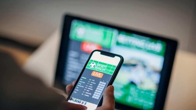 Weddenschap plaatsen op een mobiele telefoon