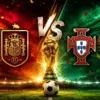 WK voetbal voorspelling Spanje tegen Portugal