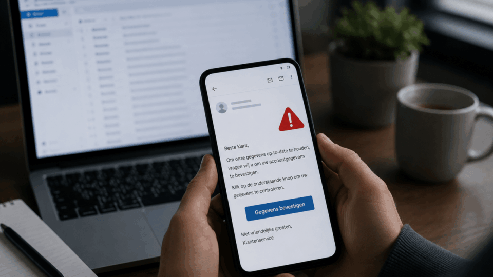 Belgische Kansspelcommissie waarschuwt voor valse e-mails
