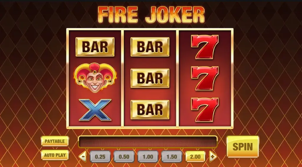 fire joker klassieke gokkast
