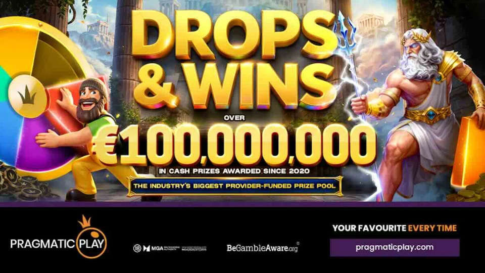 Pragmatic Play lanserar ny säsong av Drops & Wins med €25 miljoner i prispott