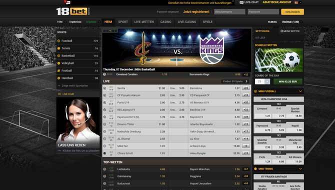 18bet launches new German website