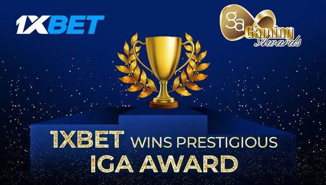 1xBet wins prestigious IGA Award