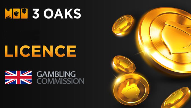 3 Oaks Gaming receives Gambling Commission licence