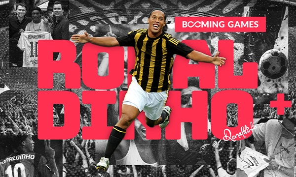 Booming Games announces partnership with Ronaldinho