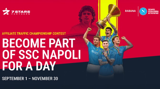 Affiliate Traffic Championship: Become part of SSC Napoli for a day!