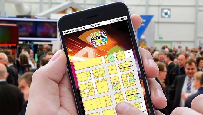 Find exhibitors at the show with the AGE 2016 App