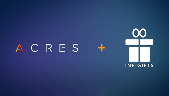 Acres adds gifting solution InfiGifts to Foundation App Store