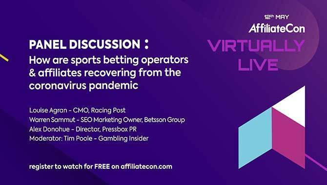 Stellar sports betting panel confirmed for AffiliateCon Virtually Live
