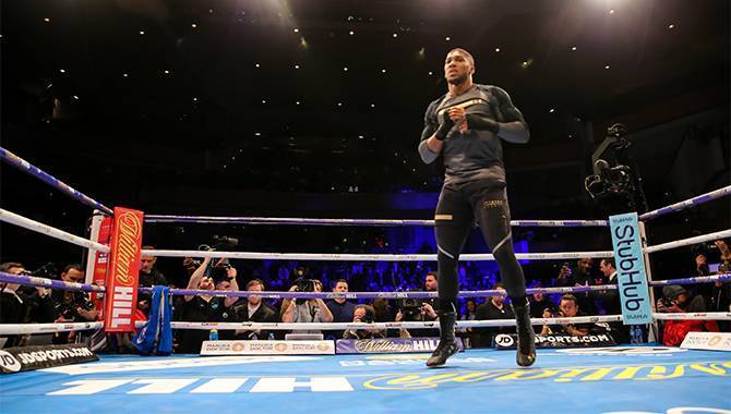 William Hill will not sponsor ring in Joshua vs. Ruiz rematch in Saudi Arabia