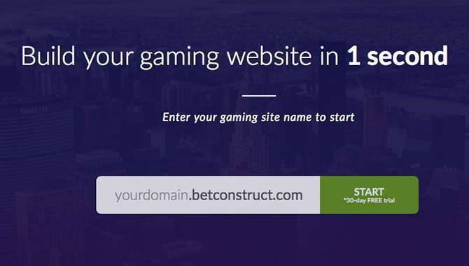 BetConstruct introduces website trial facility