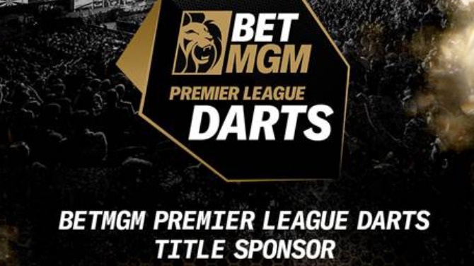BetMGM announced as new title sponsor of Premier League Darts