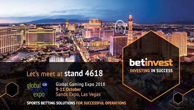 Betinvest will exhibit at G2E Las Vegas for enhancing its representation in USA