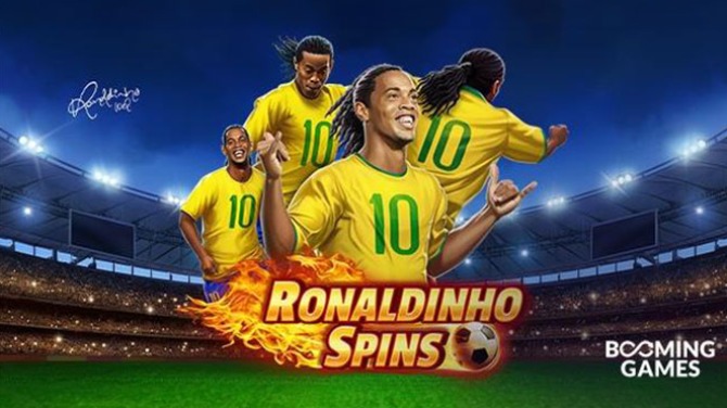 Booming Games launches slot game Ronaldinho Spins