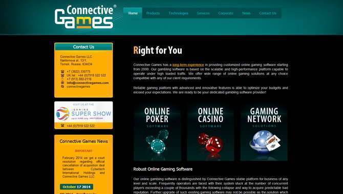 Spartan Poker, Connective Games to power Blitzpoker