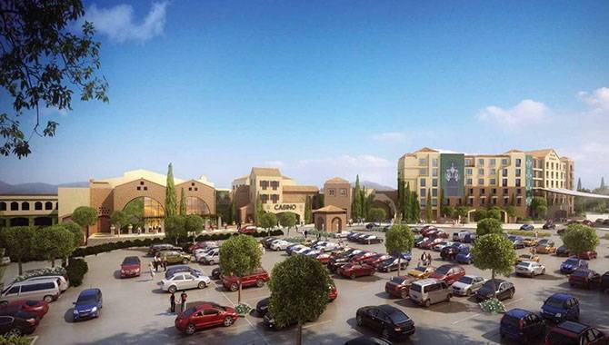 New York casino makes initial payment; development ahead of schedule