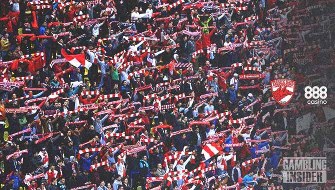 888 pens sponsorship with Dinamo Bucharest Football Club