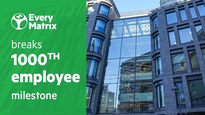 EveryMatrix announces 1,000th employee & new Bucharest HQ