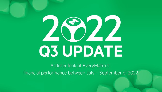 EveryMatrix reports 66% revenue increase in Q3 2024
