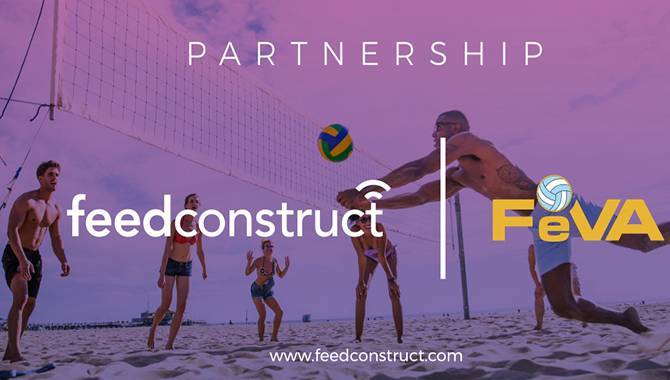 FeedConstruct’s NEW partnership to exclusively cover FeVA’s Beach Volleyball