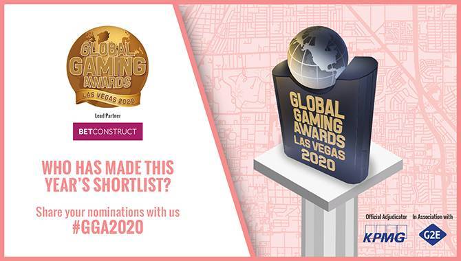 Shortlist decided for Global Gaming Awards Las Vegas 2020