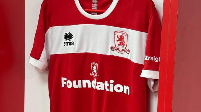 Kindred donates Middlesbrough shirt sponsorship to support Foundation Weekend