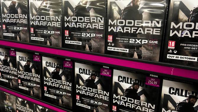 Call of Duty: Modern Warfare highest-grossing game of 2020; COD betting on the rise?