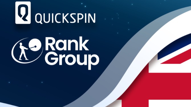 Quickspin and Rank Group forge British partnership