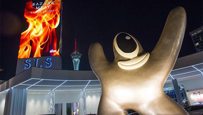 SLS Las Vegas sued for unpaid license fees
