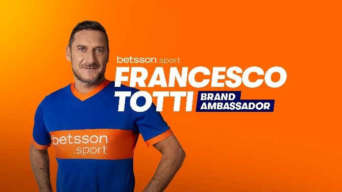 Betsson.sport launches in Italy with Francesco Totti as ambassador