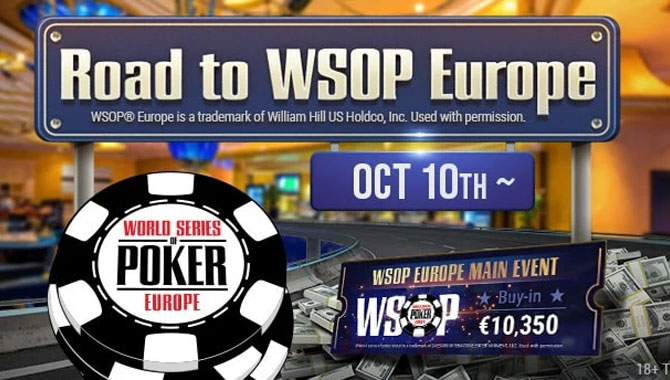 GGPoker launches Road to WSOP Europe 2022