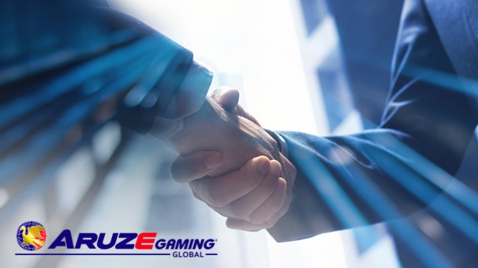 Aruze Gaming Global (AG2) celebrates Chief Innovation Officer Masumi Fujisawa and Rainbow Gaming for transforming slot gaming