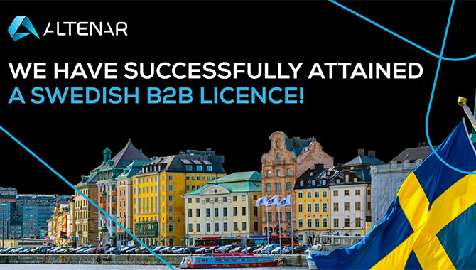 Altenar gains Swedish B2B licence